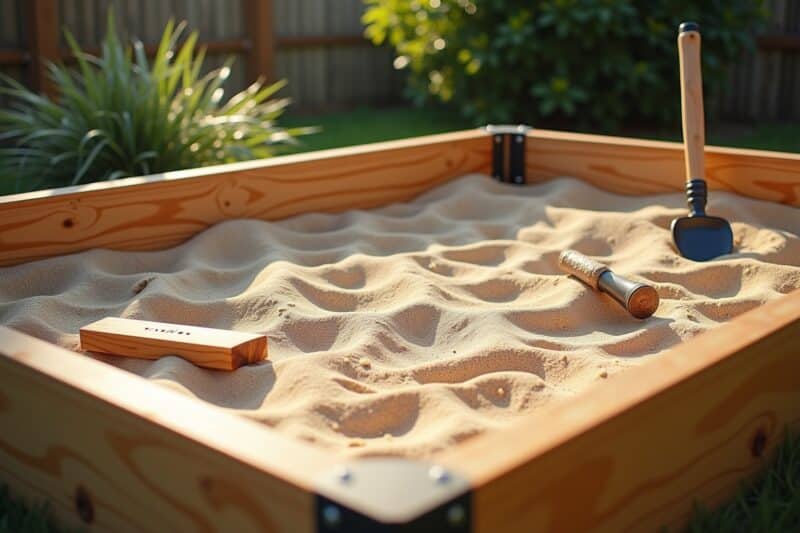 10 Tipps wie du einen Sandkasten selber bauen kannst