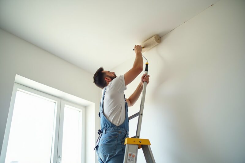 Zimmerdecke renovieren: Tipps und Anleitungen